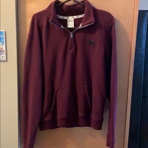 Pink by Victoria’s Secret Quarter zip sweatshirt